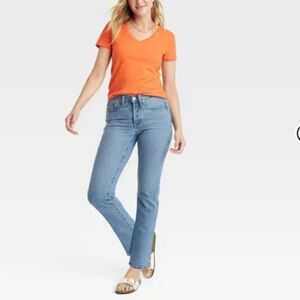 🆕️👖Universal Thread Mid-Rise '80s Slim, Sz 17, Blue